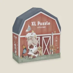 Kraamcadeau Vloerpuzzel &ndash; Little Farm - Little Dutch
