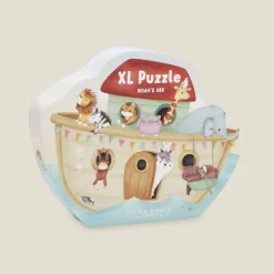 Kraamcadeau Vloerpuzzel &ndash; Noah's Ark - Little Dutch