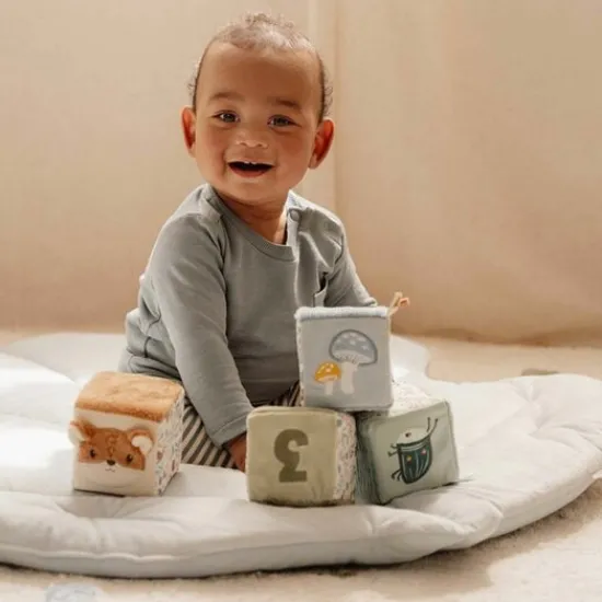 Kraamcadeau Zachte blokkenset - Little Dutch