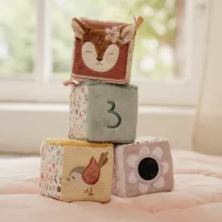 Kraamcadeau Zachte blokkenset - Little Dutch