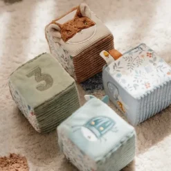 Kraamcadeau Zachte blokkenset - Little Dutch