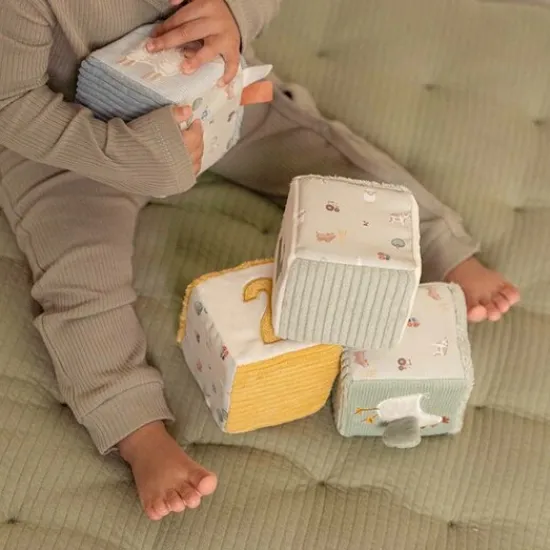 Kraamcadeau Zachte blokkenset - Little Dutch